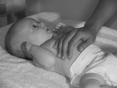 Behandeling reflux babies door osteopaat